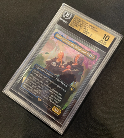 Emet-Selch of the Third Seat #0473 Magic the Gathering Chocobo Track Foil BGS 10 - Image 1