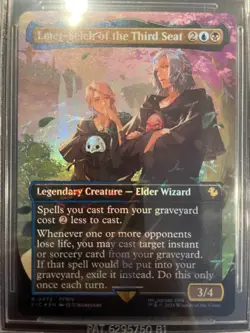 Emet-Selch of the Third Seat #0473 Magic the Gathering Chocobo Track Foil BGS 10 - Image 3