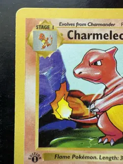 Pokemon Charmeleon Base Set Shadowless 24/102 1st Edition (LP) - Image 2