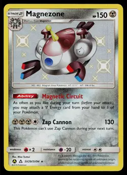 Pokemon Card Hidden Fates Shiny Vault Magnezone SV29/SV94 Rare Holo - Image 1