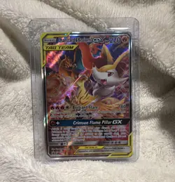 The Pokemon Company Charizard & Braixen GX SM230 Sun & Moon Promo Holo ENG 270HP - Image 1