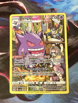 Pokemon TCG Gengar TG06/TG30 Lost Origin Trainer Gallery Holo Ultra Rare - Image 2