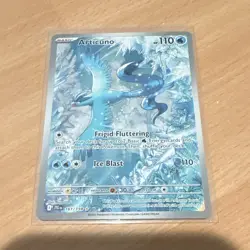Pokemon TCG Articuno 161/159 Sv09: Journey Together Illustration Rare Holo 110HP - Image 1