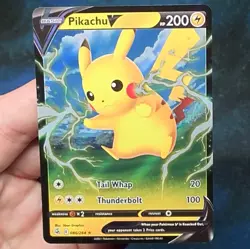 2021 SWSH08: Fusion Strike Pikachu V Ultra Rare #086/264 - Image 1