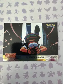 Pokemon Topps - Mewtwo Strikes Back - Rescuing Pikachu #30 - Foil -LP - Image 1