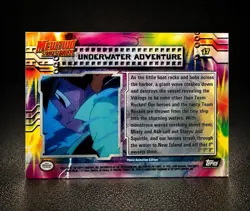 1999 Topps Pokemon Mewtwo Strikes Back #17 Underwater Adventure Foil Rare - Image 2