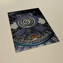 2000 Topps Chrome Holo Foil Pokemon: Poliwhirl #61 - LP - Image 2