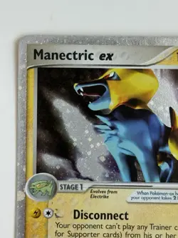 Pokemon TCG Manetric ex 101/107 Deoxys Holo Silver Border - Image 2