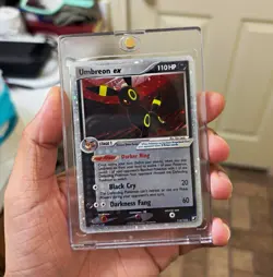 Umbreon ex 112/115 Unseen Forces Holo Ultra Rare 110 HP English 2005 - Image 1