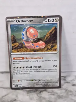 Pokemon TCG Single Card Orthworm (151/193) Cosmos Holo - Image 1