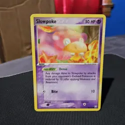 Slowpoke Pokemon TCG Team Rocket Returns Common Card #76/109 - Image 1