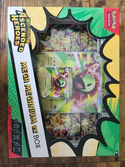 Pokemon TCG Mega Evolution Ascended Heroes Mega Meganium Box Sealed - Image 1