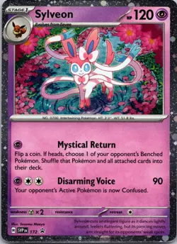 Sylveon 172 Scarlet & Violet Black Star Promos Promo NM Pokemon TCG - Image 1
