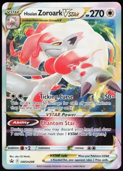 Hisuian Zoroark VSTAR SWSH298 Sword & Shield Promo - Holo Pokemon NM/M (Promo) - Image 1