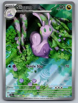 Sliggoo 095/086 Holo Illustration Rare Chaos Rising Pokemon Near Mint - Image 1