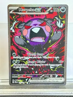 Morpeko ex 117/084 SIR| Pitch Black | Pokemon TCG English PSA 10 POTENTIAL - Image 1