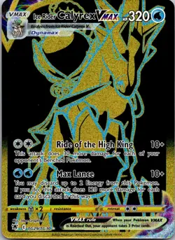Ice Rider Calyrex VMAX TG29/TG30 Astral Radiance Trainer Gallery Pokemon Holo NM - Image 1