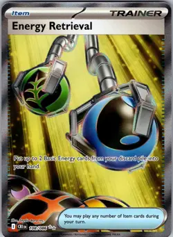 Energy Retrieval 108/086 Ultra Rare Chaos Rising Pokemon Holo Near Mint - Image 1