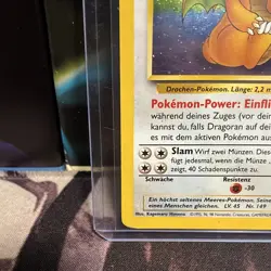 Pokemon TCG Dragoran (Dragonite) Fossil 4/62 Holo Rare German WotC 1999 - Image 4