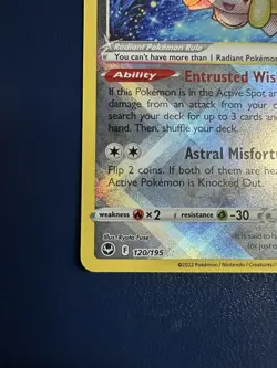 Radiant Jirachi 120/195 Holo - Pokemon Silver Tempest NM - Image 5