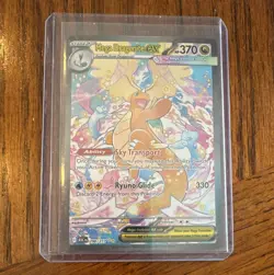Mega Dragonite EX 290/217 Secret Rare Full Art Holo, Cosmic Eclipse, 370 HP - Image 1