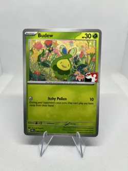 Budew 004/131 Non-Holo Pokemon Play Prize Play Stamp Series 7 - Image 1