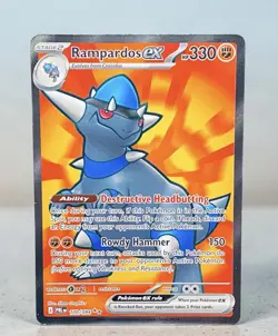 Pokemon Rampardos Ex #100/084: ME Pitch Black (Read Description) 🔥 - Image 1