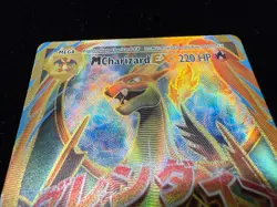 Pokemon Mega Charizard Ex 101/108 Evolutions Full Art Holo - Image 4
