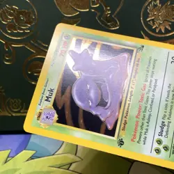 Pokemon 1999 Muk 1st Edition Holo Rare Fossil 13/62 NM/M - Image 4