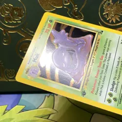 Pokemon 1999 Muk 1st Edition Holo Rare Fossil 13/62 NM/M - Image 5