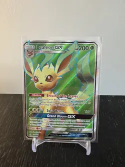 Pokemon Leafeon GX, 139/156, SM Ultra Prism Set - Image 1