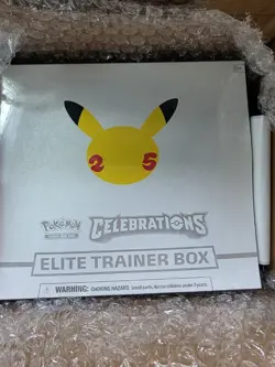 Celebrations Sealed Elite Trainer Box - 25th Anniversary Pokemon ETB - Image 1