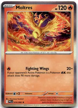 Moltres 014/094 Holo Rare PFL Pokemon NM - Image 1