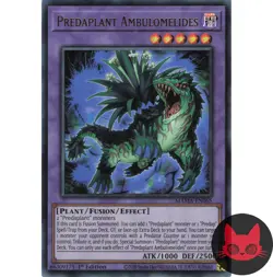 Yugioh Predaplant Ambulomelides MAMA-EN065 Ultra Rare 1st Edition NM - Image 1