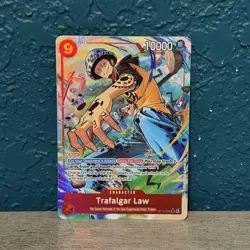 Trafalgar Law - OP14-009 (Alternate Art) OP14-009 The Azure Sea's Seven Foil - Image 1