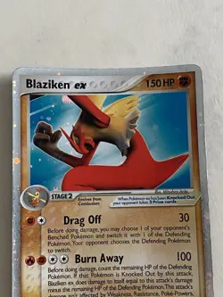 Pokemon TCG Blaziken EX Holo Ultra Rare Card 90/100 Crystal Guardians Series - Image 3