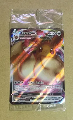 Eevee VMAX - SWSH087 - Pokemon Sword & Shield Promo SEALED Ultra Rare NM - Image 1
