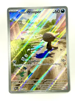 Paldean Wooper 102/094 Illustration Rare Phantasmal Flames Pokemon Holo NM/M - Image 1