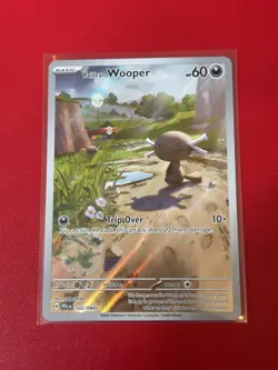 Paldean Wooper 102/094 | Pokemon Phantasmal Flames | Illustration Rare NM-M - Image 1