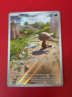 Paldean Wooper 102/094 | Pokemon Phantasmal Flames | Illustration Rare NM-M - Image 2
