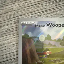 Pokemon Paldean Wooper Illustration Rare 102/094 Phantasmal Flames NM see pics - Image 3