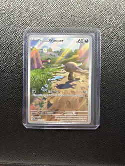 💧 Paldean Wooper 102/094 – Phantasmal Flames Illustration Rare – Pokemon NM 💧 - Image 1