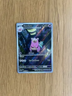 Pokemon TCG Slowbro 090/084 Pitch Black Illustration Rare Pokemon Card - NM - Image 1