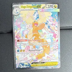 Pokemon Mega Dragonite EX 290/217 Ascend Heroes Full Art Holo Ultra Rare - Image 1
