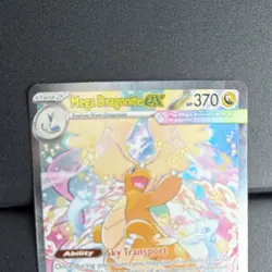 Pokemon Mega Dragonite EX 290/217 Ascend Heroes Full Art Holo Ultra Rare - Image 2