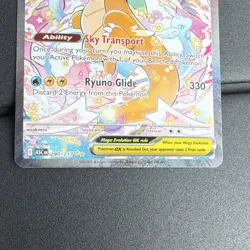 Pokemon Mega Dragonite EX 290/217 Ascend Heroes Full Art Holo Ultra Rare - Image 3