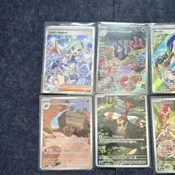 Pokemon TCG English Holo Full Art Foil 7 Card Lot - Image 1