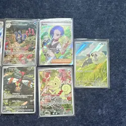 Pokemon TCG English Holo Full Art Foil 7 Card Lot - Image 2