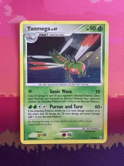 Pokemon Card Yanmega Legends Awakened Holo Rare 17/146 Near Mint - Image 1
