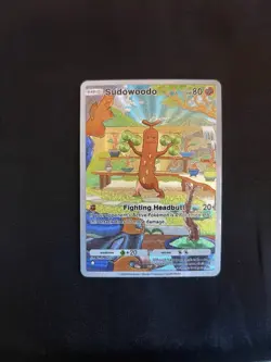 Pokemon Pocket TCG - Sudowoodo - High Quality, Textured Card - *Fan Art* - Image 1